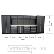 AKCIÓS SZETT 10 db-os műhelybútor készlet SET-CA01035 fa munkalappal MB-TGW53 AKCIÓS SZETT 10 db-os műhelybútor készlet SET-CA01035 fa munkalappal MB-TGW53 náhled