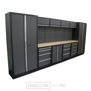 AKCIÓS SZETT 10 db-os műhelybútor készlet SET-CA01035 fa munkalappal MB-TGW53 AKCIÓS SZETT 10 db-os műhelybútor készlet SET-CA01035 fa munkalappal MB-TGW53 gallery main image