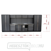 AKCIÓS SZETT 10 db-os műhelybútor készlet SET-CA01038 rozsdamentes acél munkalappal MB-TGW53S AKCIÓS SZETT 10 db-os műhelybútor készlet SET-CA01038 rozsdamentes acél munkalappal MB-TGW53S náhled
