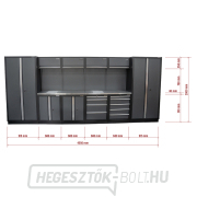 AKCIÓS SZETT 10 db-os műhelybútor készlet SET-CA01040 rozsdamentes acél munkalappal MB-TGW53S AKCIÓS SZETT 10 db-os műhelybútor készlet SET-CA01040 rozsdamentes acél munkalappal MB-TGW53S náhled