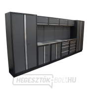 AKCIÓS SZETT 10 db-os műhelybútor készlet SET-CA01040 rozsdamentes acél munkalappal MB-TGW53S AKCIÓS SZETT 10 db-os műhelybútor készlet SET-CA01040 rozsdamentes acél munkalappal MB-TGW53S gallery main image