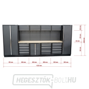 AKCIÓS SZETT 10 db-os műhelybútor készlet SET-CA01041 fa munkalappal MB-TGW53 AKCIÓS SZETT 10 db-os műhelybútor készlet SET-CA01041 fa munkalappal MB-TGW53 náhled