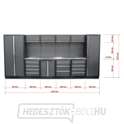 AKCIÓS SZETT 10 db-os műhelybútor készlet SET-CA01042 rozsdamentes acél munkalappal MB-TGW53S AKCIÓS SZETT 10 db-os műhelybútor készlet SET-CA01042 rozsdamentes acél munkalappal MB-TGW53S náhled