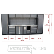 AKCIÓS SZETT 10 db-os műhelybútor készlet SET-CA01052 rozsdamentes acél munkalappal MB-TGW53S AKCIÓS SZETT 10 db-os műhelybútor készlet SET-CA01052 rozsdamentes acél munkalappal MB-TGW53S náhled