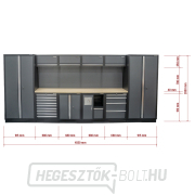 AKCIÓS SZETT 10 db-os műhelybútor készlet SET-CA01053 fa munkalappal MB-TGW53 AKCIÓS SZETT 10 db-os műhelybútor készlet SET-CA01053 fa munkalappal MB-TGW53 náhled