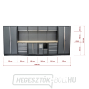 AKCIÓS SZETT 10 db-os műhelybútor készlet SET-CA01055 fa munkalappal MB-TGW53 AKCIÓS SZETT 10 db-os műhelybútor készlet SET-CA01055 fa munkalappal MB-TGW53 náhled