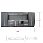 AKCIÓS SZETT 10 db-os műhelybútor készlet SET-CA01056 rozsdamentes acél munkalappal MB-TGW53S AKCIÓS SZETT 10 db-os műhelybútor készlet SET-CA01056 rozsdamentes acél munkalappal MB-TGW53S náhled