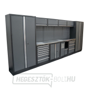 AKCIÓS SZETT 10 db-os műhelybútor készlet SET-CA01056 rozsdamentes acél munkalappal MB-TGW53S AKCIÓS SZETT 10 db-os műhelybútor készlet SET-CA01056 rozsdamentes acél munkalappal MB-TGW53S gallery main image