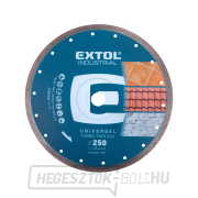 Gyémánt vágótárcsa, turbó vékony vágás, száraz és nedves vágás, O 250x25,4x2mm Gyémánt vágótárcsa, turbó vékony vágás, száraz és nedves vágás, O 250x25,4x2mm gallery main image