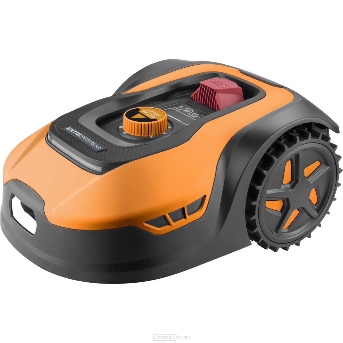 Extol akkus robotfűnyíró, 900m2