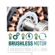 Akkus fűnyíró EXTOL 60V meghajtással, 51cm, KEFE NÉLKÜL, akkumulátor és töltő nélkül náhled