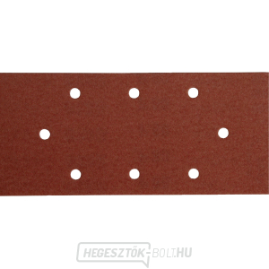 Csiszolópapírok, tépőzár, csomag. 10 db, 93x190mm, P100 Csiszolópapírok, tépőzár, csomag. 10 db, 93x190mm, P100 gallery main image