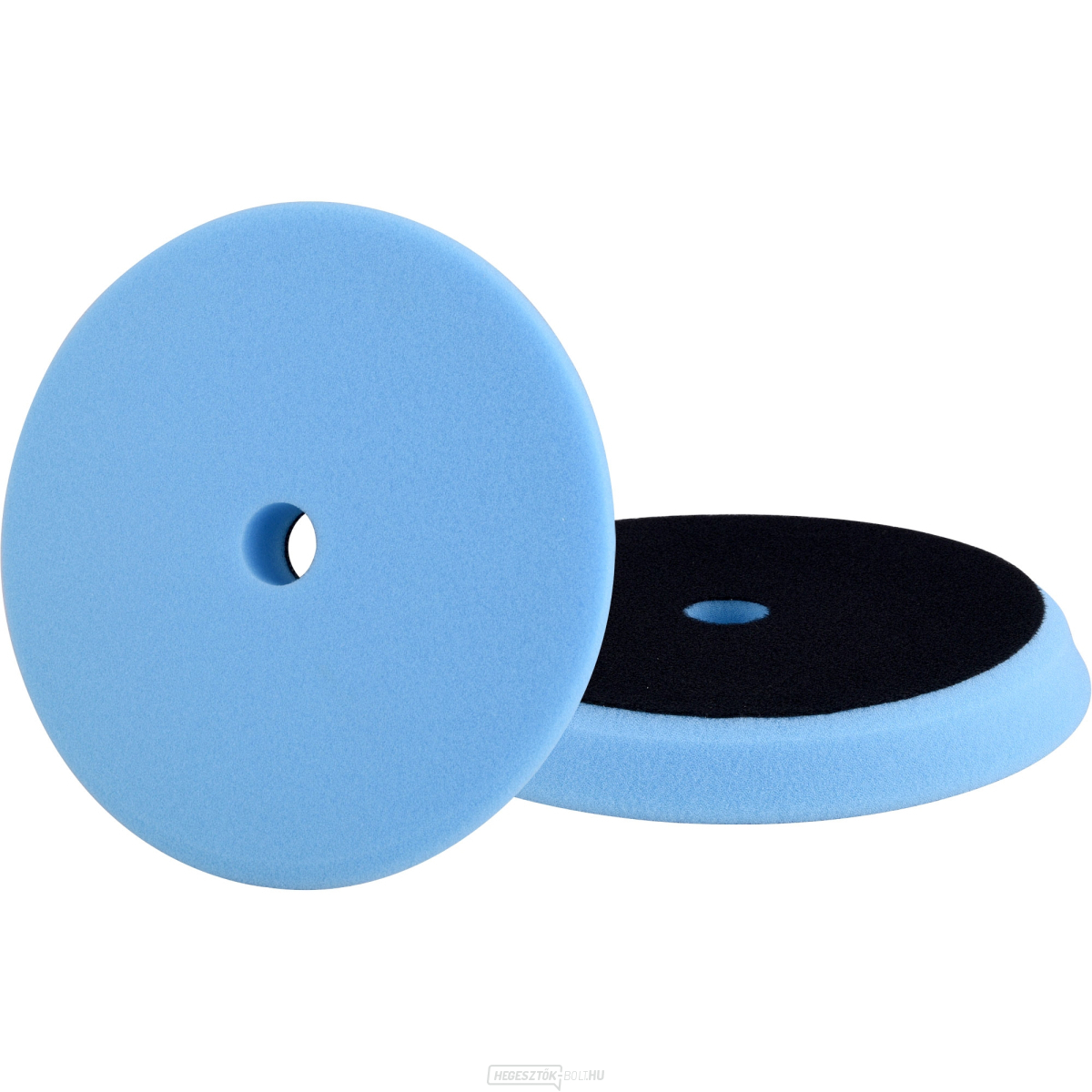 Hab polírozó korong, orbitális, T60, kék, ⌀150x25mm, tépőzáras ⌀127mm