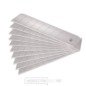 Késtörő pengék, 18mm, 10 db, SK4 Késtörő pengék, 18mm, 10 db, SK4 gallery main image