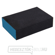 Csiszolószivacs, 100x70x25mm, P180, négyoldalas, csiszoló-korund gallery main image