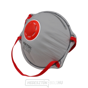 3 db-os légzőkészülék készlet kilégzőszeleppel és aktívszén szűrővel, FFP3 NR osztály, formázott 3 db-os légzőkészülék készlet kilégzőszeleppel és aktívszén szűrővel, FFP3 NR osztály, formázott gallery main image