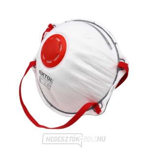 3 db-os légzőkészülék készlet kilégzőszeleppel, FFP3 NR osztály, formázott 3 db-os légzőkészülék készlet kilégzőszeleppel, FFP3 NR osztály, formázott gallery main image