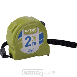 Mérőszalag, 2m, szélesség 16mm Mérőszalag, 2m, szélesség 16mm gallery main image