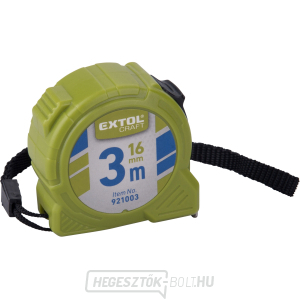 Mérőszalag, 3m, szélesség 16mm Mérőszalag, 3m, szélesség 16mm gallery main image