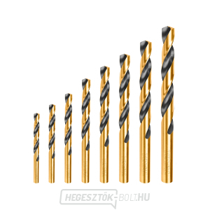 Fúrószárak fémhez, 8 db-os HSS készlet Fúrószárak fémhez, 8 db-os HSS készlet gallery main image