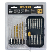Procraft DBS-18, S2 fúró- és bitkészlet | DBS-18 náhled