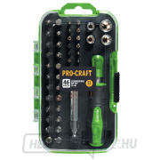 46 részes bitkészlet Procraft SS-46, S2 | SS-46 46 részes bitkészlet Procraft SS-46, S2 | SS-46 gallery main image
