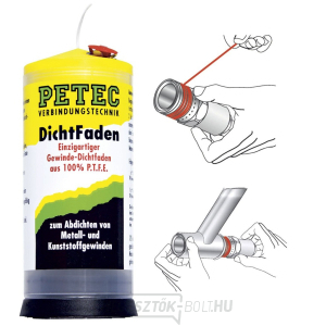 Menettömítő menet PETEC 85175  Menettömítő menet PETEC 85175  gallery main image