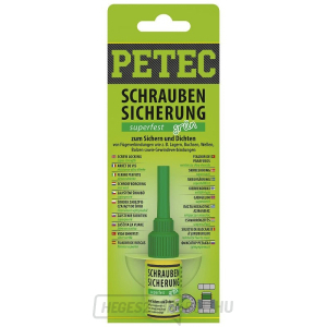 Előkészítés a csavarok rögzítésére PETEC 93005 - szuper szilárdság, 5 g Előkészítés a csavarok rögzítésére PETEC 93005 - szuper szilárdság, 5 g gallery main image