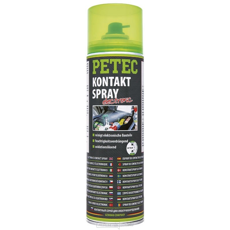 Előkészület az elektronikus eszközök tisztítására és védelmére PETEC 71150