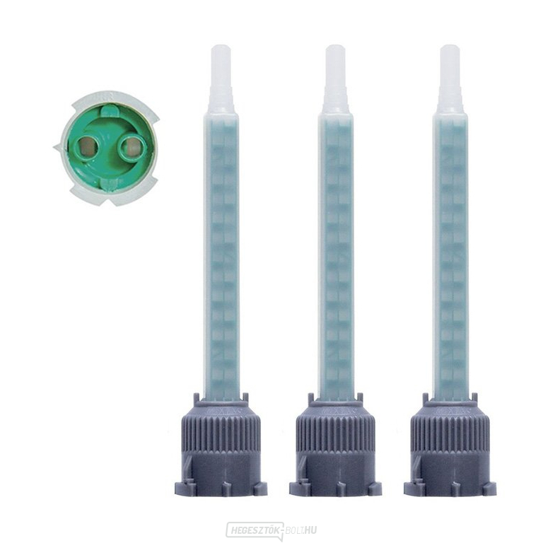 Keverő csövek dupla fecskendőhöz/patronhoz PETEC 98603 - 24 ml/50 ml - 3 db