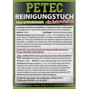 Törülköző a felületek tisztításához és zsírtalanításához PETEC 82111  gallery main image
