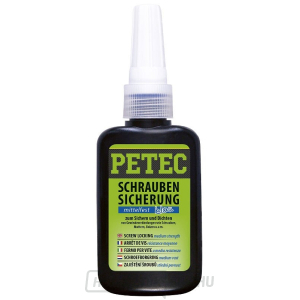 Előkészület a csavarok rögzítésére - közepes erősségű, 50 g PETEC 91050  Előkészület a csavarok rögzítésére - közepes erősségű, 50 g PETEC 91050  gallery main image
