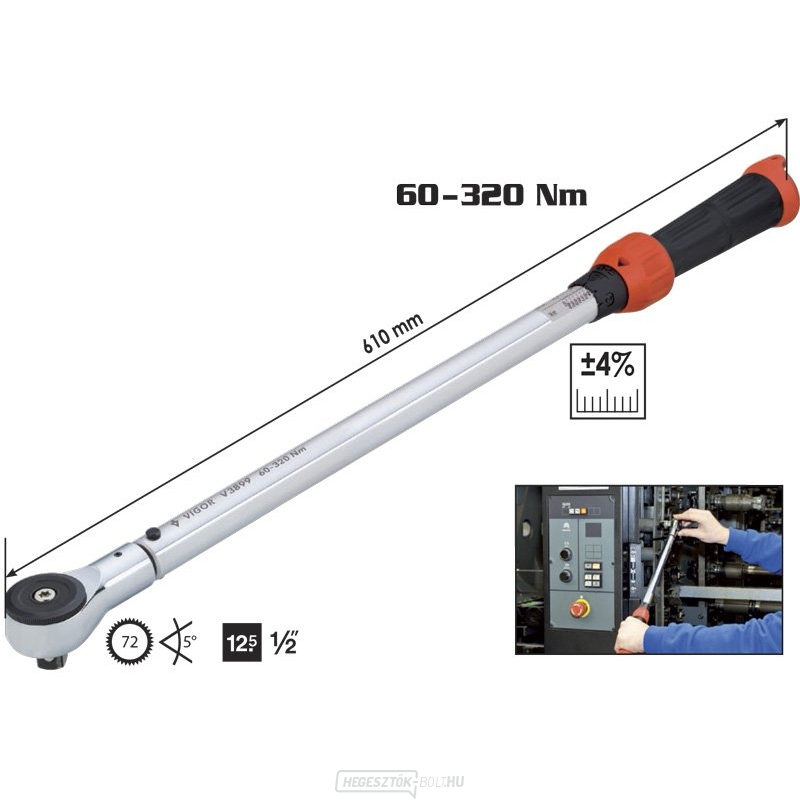 Nyomatékkulcs VIGOR V3899