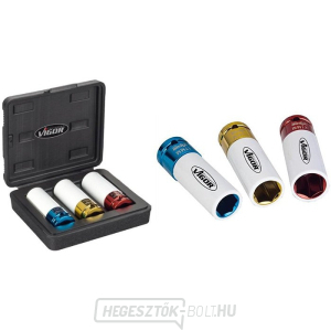 Kovácsolt fejkészlet VIGOR V2522 alumínium tárcsákhoz Kovácsolt fejkészlet VIGOR V2522 alumínium tárcsákhoz gallery main image