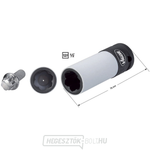 Speciális kulcs/fej a Mercedes-Benz VIGOR V4309 kerékcsavarok ki- és beszereléséhez Speciális kulcs/fej a Mercedes-Benz VIGOR V4309 kerékcsavarok ki- és beszereléséhez gallery main image