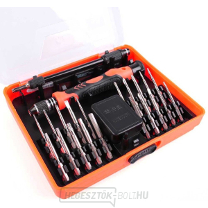 Precíziós csavarhúzó cserélhető bitekkel és csipesszel JM-8133 Precíziós csavarhúzó cserélhető bitekkel és csipesszel JM-8133 gallery main image