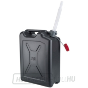 20 l-es műanyag tartály kifolyócsatlakozóval PHM PRESSOL 21 127-hez 20 l-es műanyag tartály kifolyócsatlakozóval PHM PRESSOL 21 127-hez gallery main image