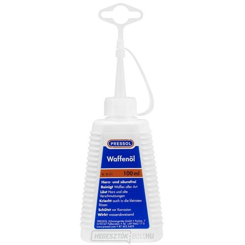 Fegyverek kenésére és kezelésére szolgáló olaj 100 ml PRESSOL 10 573