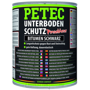 Bitumenes massza autók aljára, 1000 ml-es kanna PETEC 73100  Bitumenes massza autók aljára, 1000 ml-es kanna PETEC 73100  gallery main image