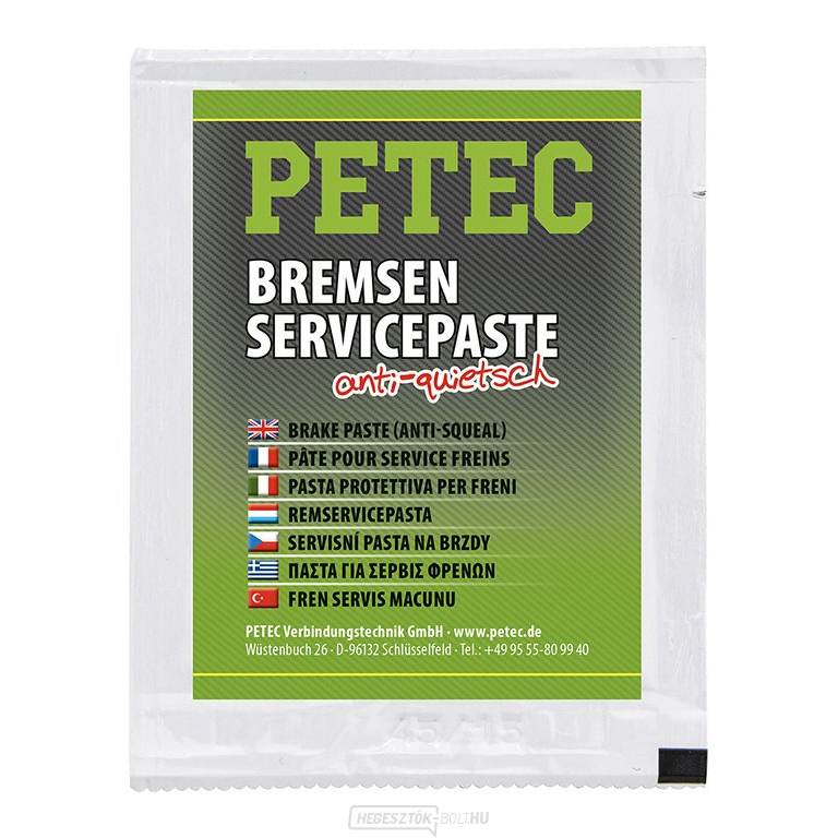 Fékszerviz paszta PETEC 94405