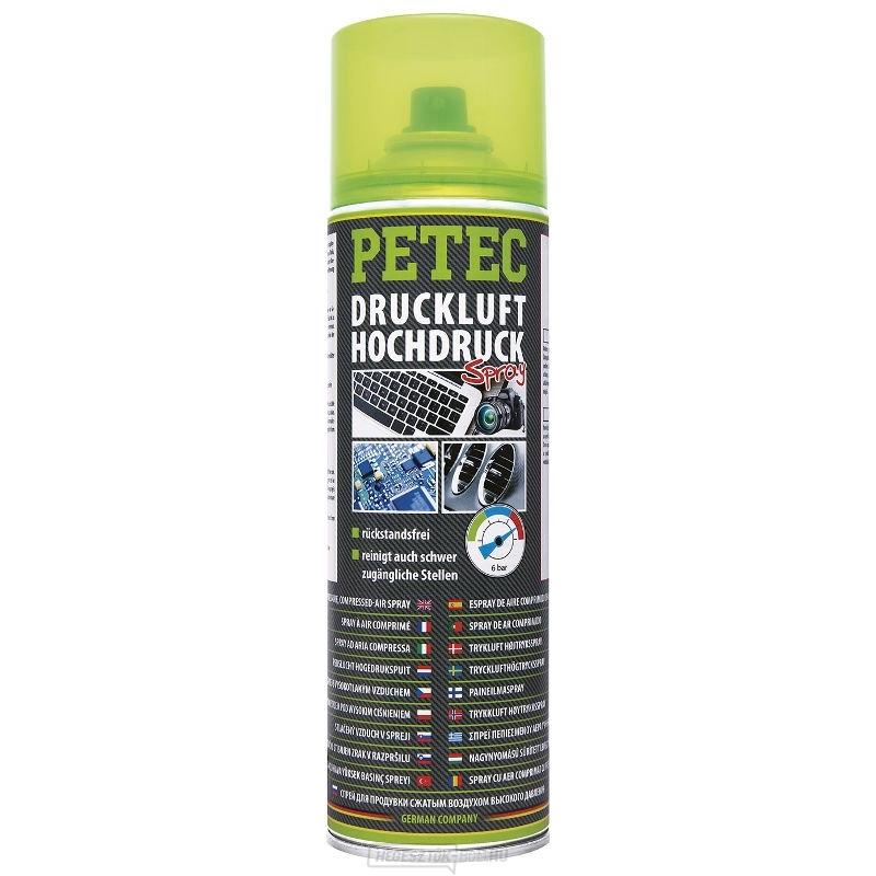 Sűrített levegő PETEC 72150 spray-ben 
