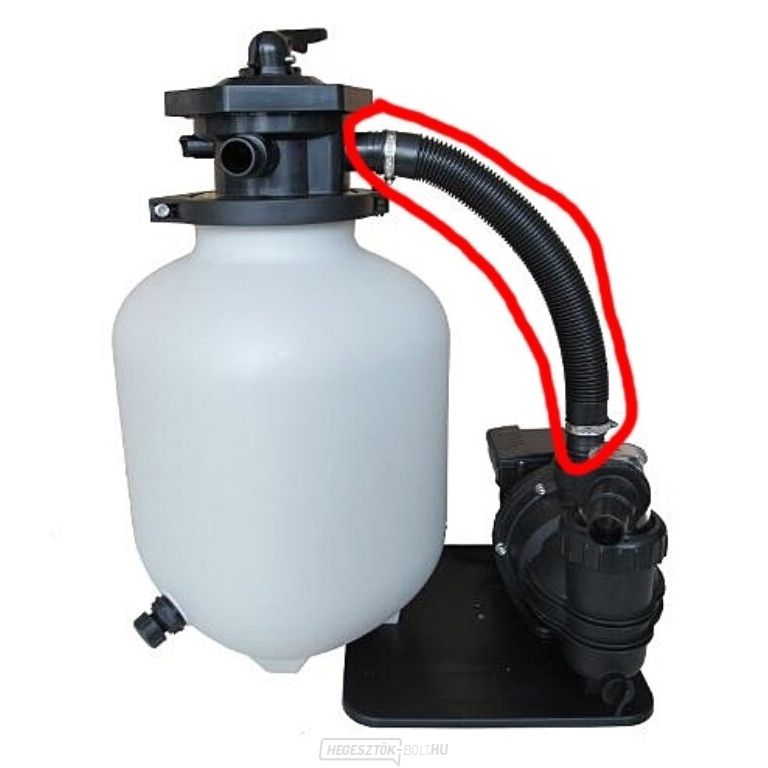 Csatlakozó tömlő (58 cm) Prostar Profi 8 szűréshez Csatlakozó tömlő (58 cm) Prostar Profi 8 szűréshez gallery main image