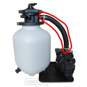 Csatlakozó tömlő (58 cm) Prostar Profi 8 szűréshez Csatlakozó tömlő (58 cm) Prostar Profi 8 szűréshez gallery main image