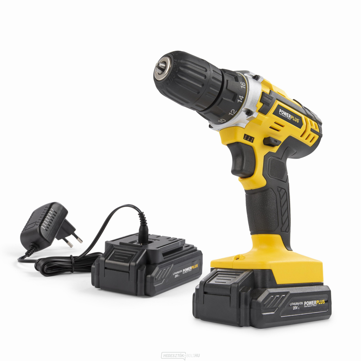 Akkus csavarhúzó/fúró 20V POWX00422 LI-ION 2BAT