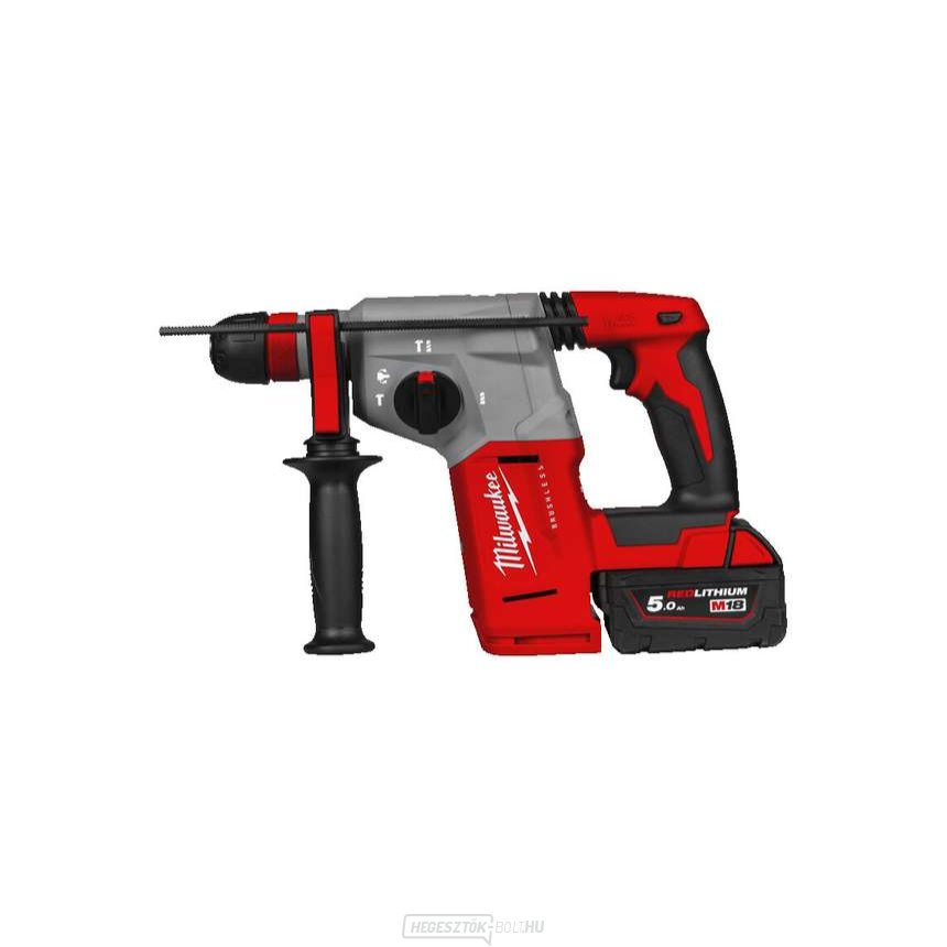 Akkumulátoros kombinált kalapács SDS-plus Milwaukee M18 BLHX-502X Fixtec (5,0 Ah)