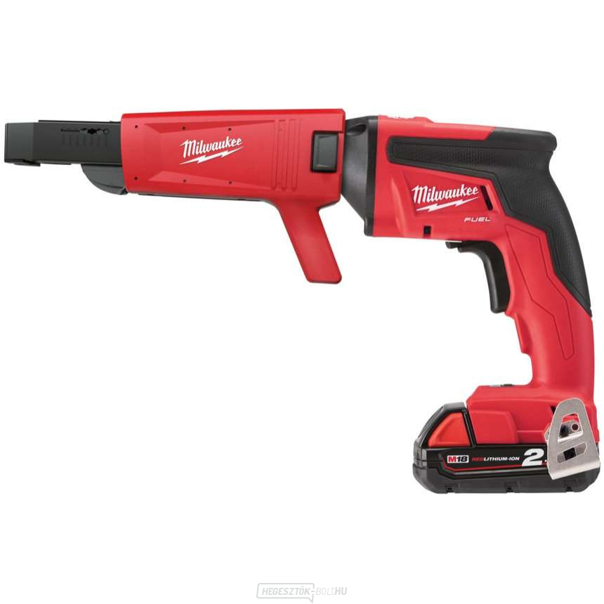 Milwaukee M18 FSGC-202X akkus szárazépítő csavarhúzó csavarhúzó csavaros tálcával (2,0 Ah)