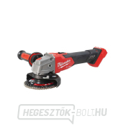 Akkumulátoros sarokcsiszoló 125 mm Milwaukee M18 FSAGV125XB-0X csúszókapcsolóval és fordulatszám-szabályozással, akkumulátor nélkül, 4933478436 gallery main image