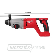 Milwaukee M18 BLHACD26-0 SDS-Plus 26 mm-es akkus D-markolatú akkumulátoros fúrókalapács (akkumulátor nélkül) náhled