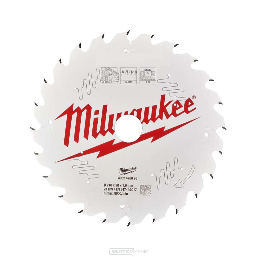 Fűrészlap 254 x 30 mm Milwaukee 4932479576 (2 darabos készlet)