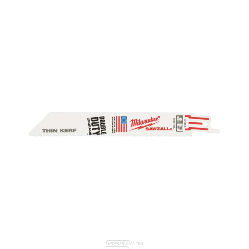 Milwaukee THIN KERF SM 150 x 18 TPI fűrészlapok (50 db) 48016184